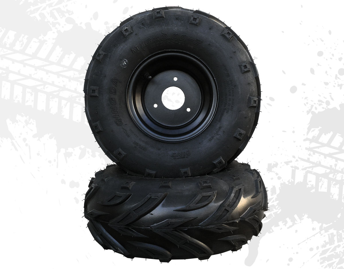 B-1 צמיג שטח מידות 16X8.00-7 KIDOW