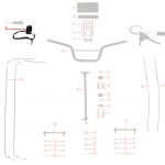 02-מכלול הכידון - יחידת כפתורים – KIDOW 612