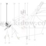 11-ידית בלם ימיני קדמי – KIDOW 485