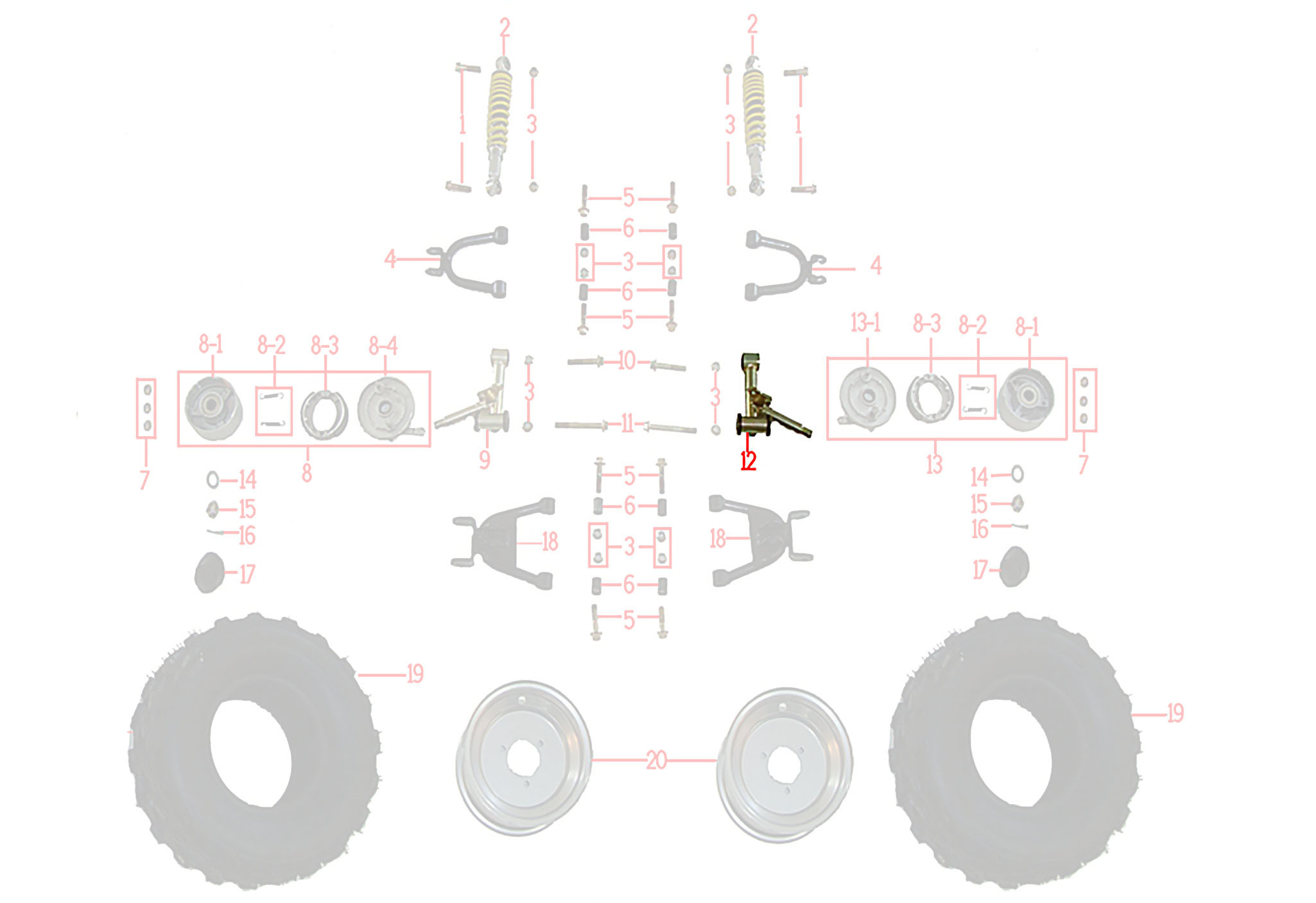 12-זרוע קדמית - נבה ימין – KIDOW 612