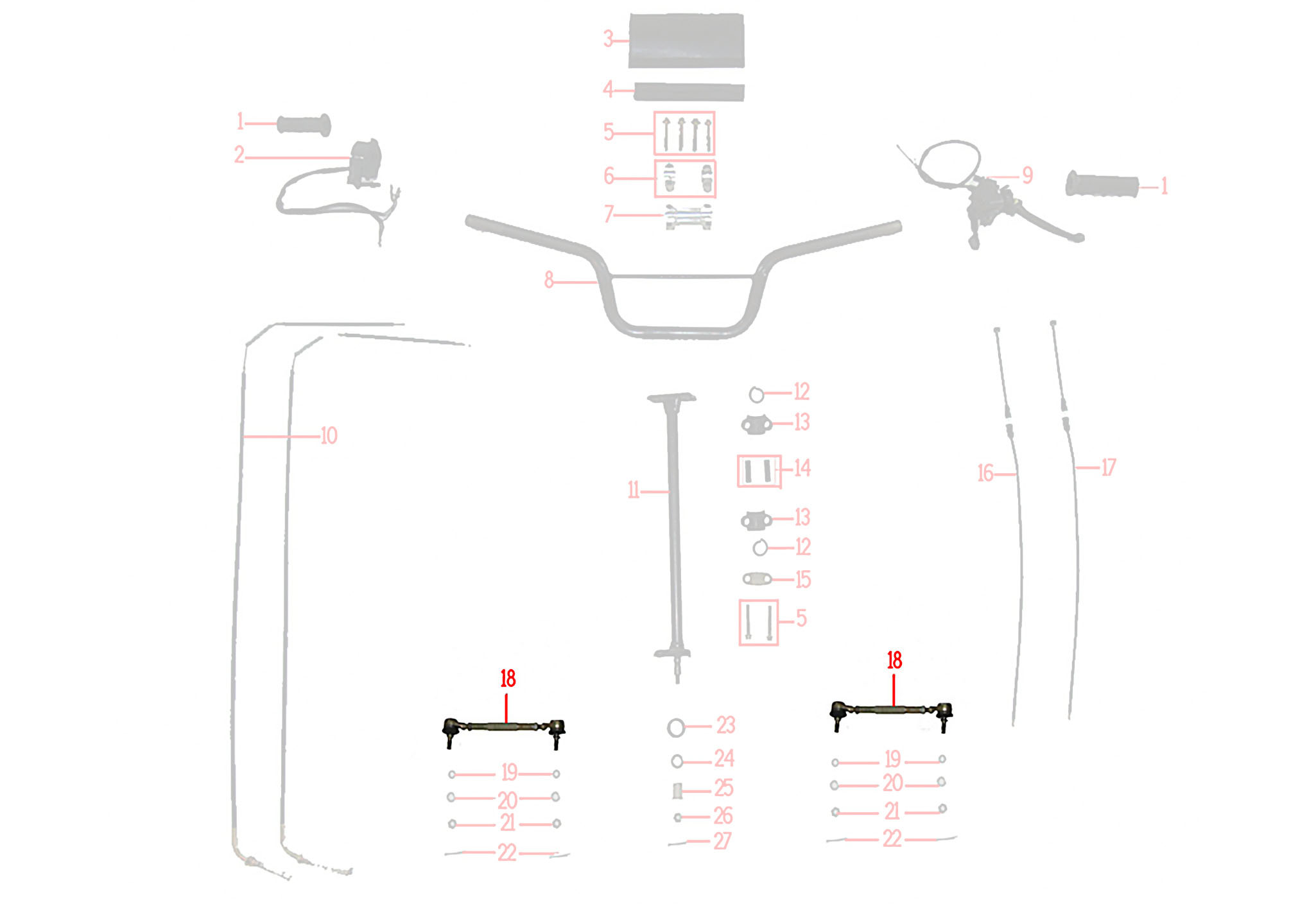 18-מכלול הכידון - מוט איזון – KIDOW 612
