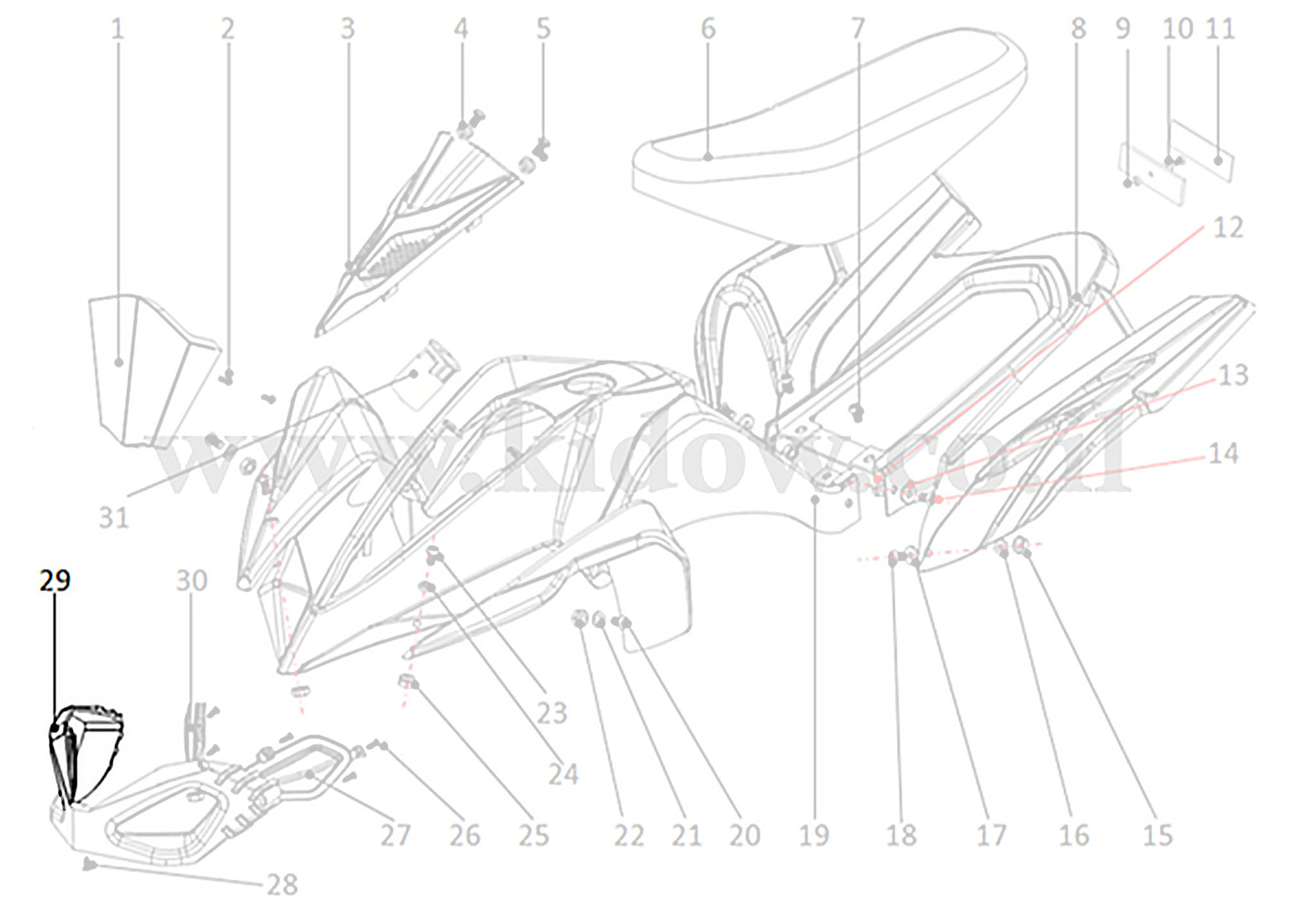 29-פלסטיקה - מסכת פנסים – KIDOW 485