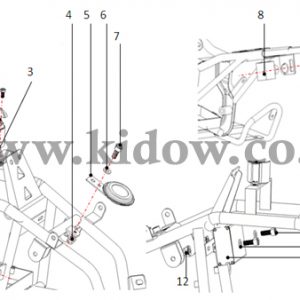 חלקי חילוף 485 KIDOW אלקטרוניקה