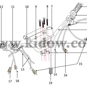 חלקי חילוף KIDOW 480 מכלול הכידון