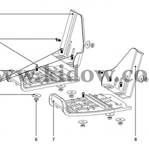 חלקי חילוף KIDOW 485 מדרסים